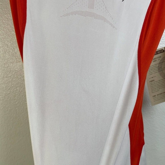 Prois Artemis Archery Shirt Small Womens Orange White Short Sleeve Pockets *Flaw - Picture 14 of 16